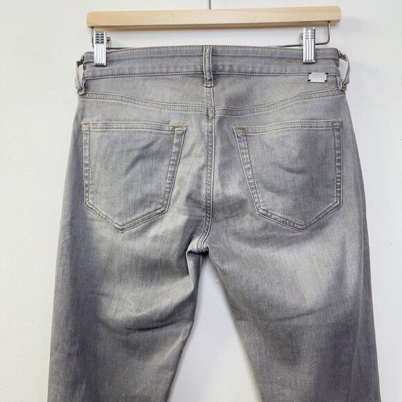 Diesel Womens 28 x 32 Slandy Zip Skinny Grey Wash Jeans - Picture 7 of 12